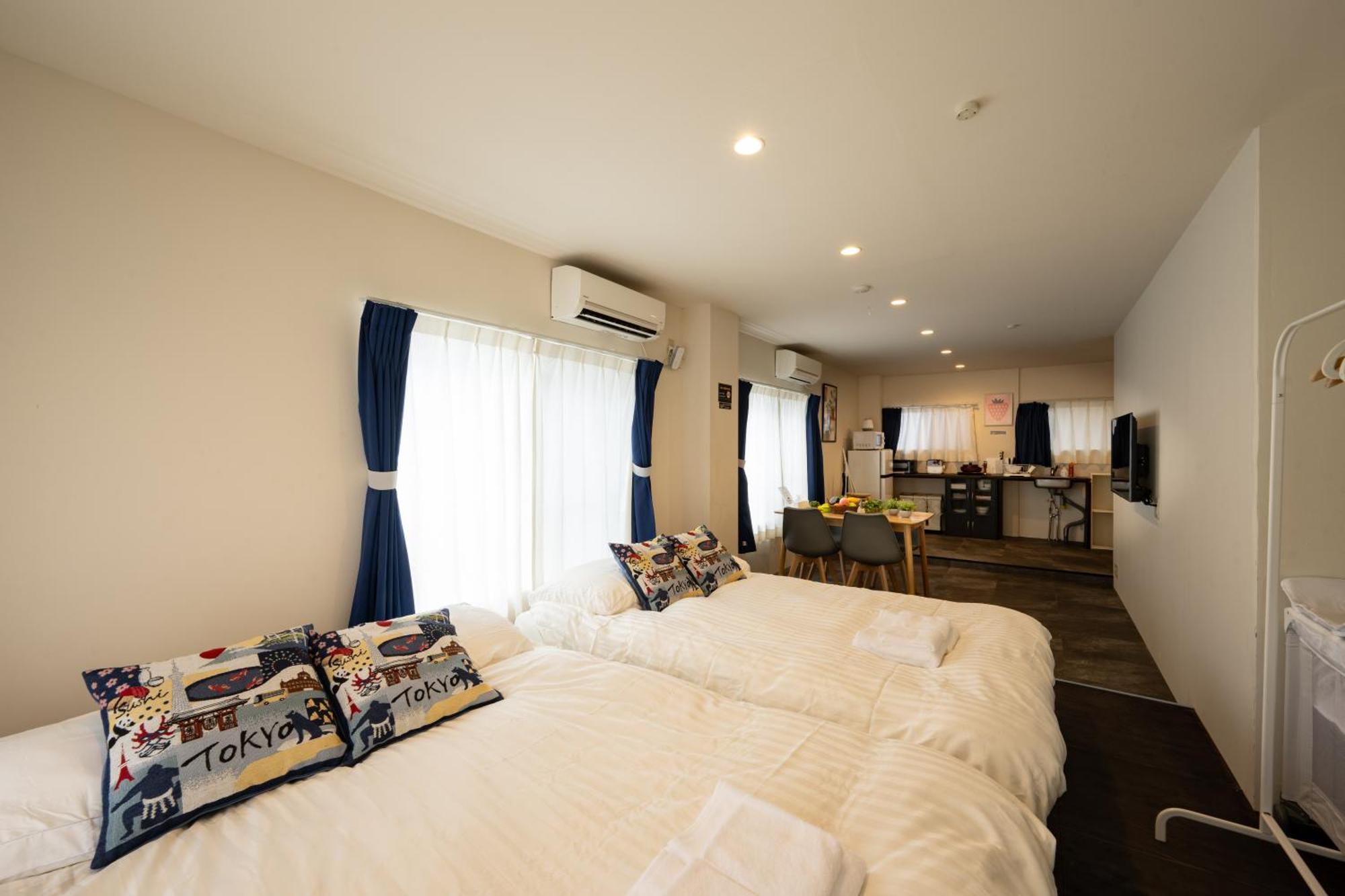 Thunder Hotel -雷門サンダーホテル- 浅草駅から徒歩5分 ベビー用品付き ファミリーも歓迎 大人8名もok!! 東京都 エクステリア 写真
