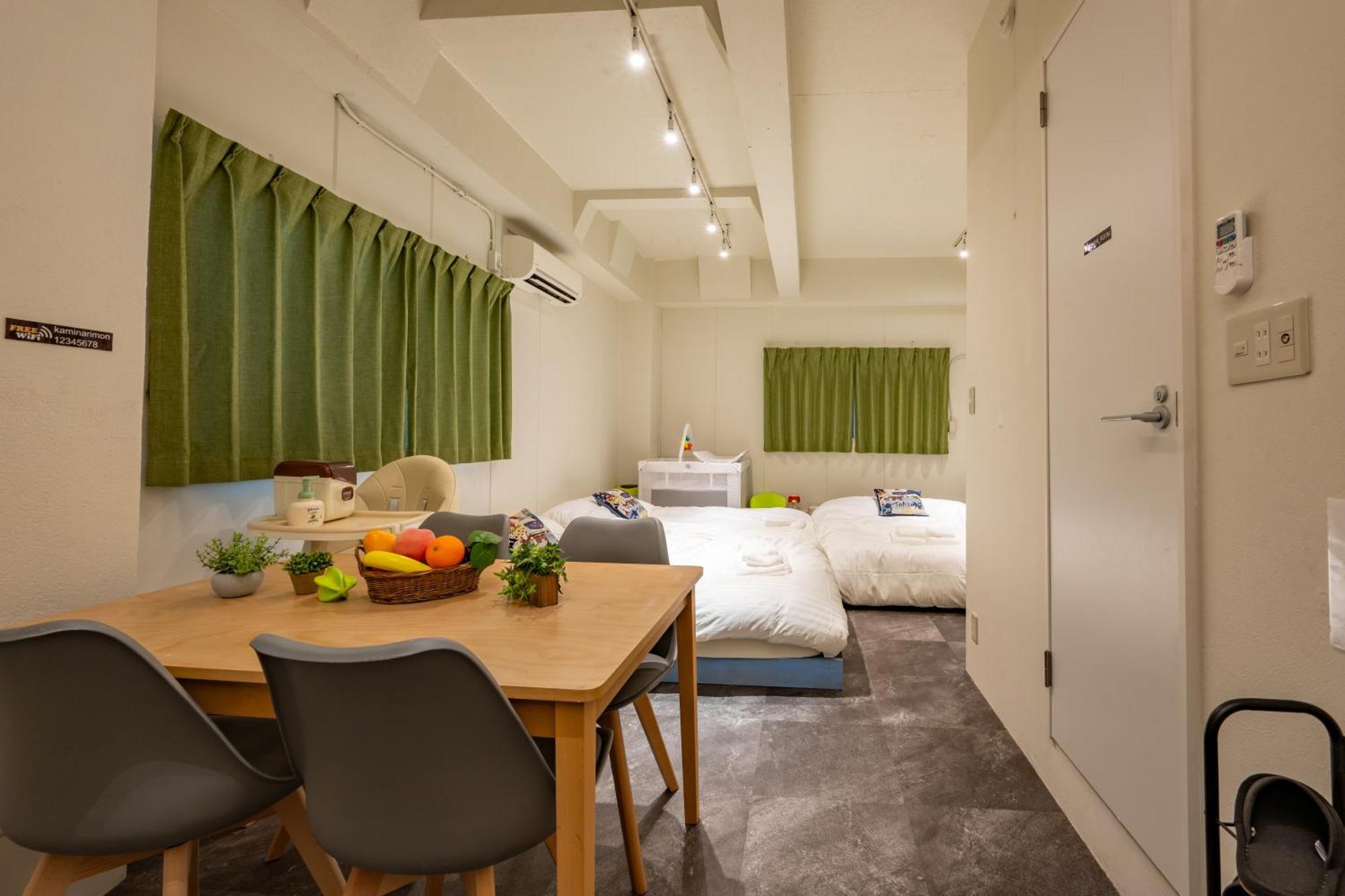 Thunder Hotel -雷門サンダーホテル- 浅草駅から徒歩5分 ベビー用品付き ファミリーも歓迎 大人8名もok!! 東京都 エクステリア 写真